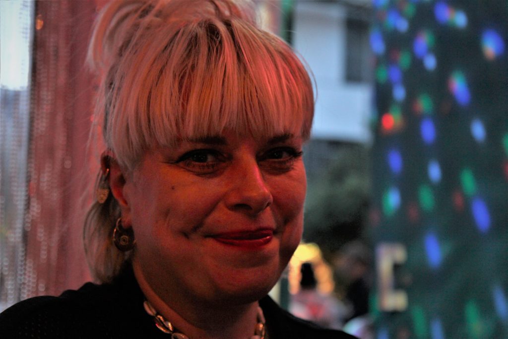 Organisatorin Nadine 